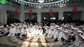 Erzurumda 415 hafızın icazet heyecanı