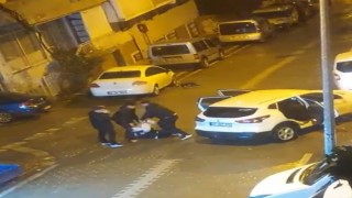 Esenyurtta magandalar bir genci darp edip kaçırmak istedi