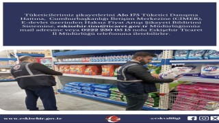 Eskişehir Ticaret İl Müdürlüğü denetimleri sürüyor