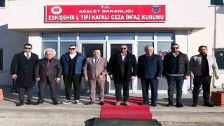 Eskişehirspordan, L Tipi Kapalı Ceza İnfaz Kurumuna ziyaret