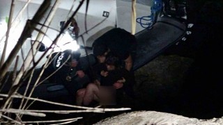 Falezlerden düşen 15 yaşındaki kızın yardım çığlıkları geceyi inletti