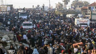 Filistinliler, sevinç gözyaşlarıyla evlerine dönüyor