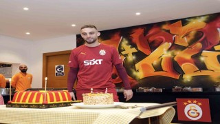Galatasarayda, Berkan Kutlunun doğum günü kutlandı