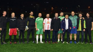 Gazeteciler ile Kamu Kurum Müdürleri Geleneksel Futbol Maçında Buluştu