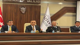Gaziantep Valisi Kemal Çeber 2024 yılı asayiş verilerini paylaştı