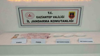 Gaziantepte 1,5 kilo metamfetamin ele geçirildi