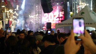 Gaziantepte 2025 yılı gelişi coşkuyla kutlandı