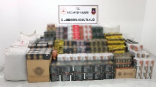 Gaziantepte 800 bin TL değerinde kaçak malzeme ele geçirildi