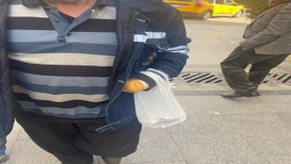 Gaziantepte engelli rolü oynayan dilenci yakayı ele verdi