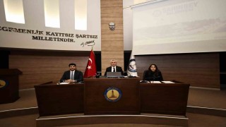 Gaziantepte yeni yılın ilk meclis toplantısı yapıldı