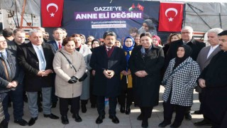 Gazzeye yardım tırı Kırşehirden yola çıktı