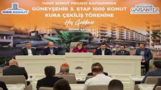 GBB konut Güneyşehir 3üncü etap hak sahipliği kuraları çekildi