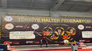 Gençler ve Büyükler Ferdi Türkiye Halter Şampiyonası başladı