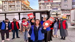 Gençlik liderleri ve gönüllü gençlerden kan bağışına destek
