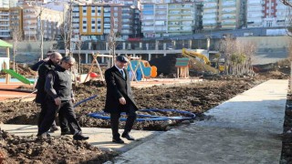Giresun Millet Bahçesi Projesi inşaatı sürüyor