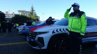 Giresunda güvenlik güçleri için 65 yeni araç törenle teslim edildi