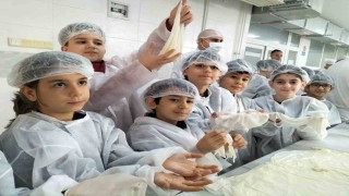GKVli minik baklavacılar iş başında