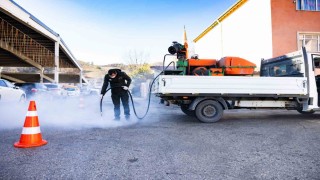 Gölbaşı Belediyesinden ilaçlama çalışması