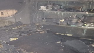 Gönende ev yangını: 1 kişi dumandan etkilenirken ev kullanılamaz hale geldi