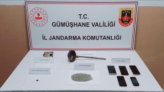 Gümüşhanede tarihi eser kaçakçılığı operasyonunda kepçe ele geçirildi