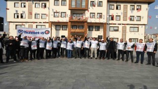 HAK-İŞ ve Hizmet-İş Sendikasından Yunusemre Belediyesine tepki