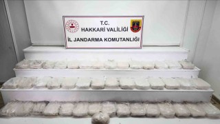 Hakkaride 49 kilo metamfetamin ele geçirildi