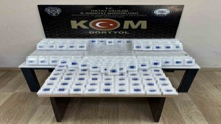 Hatayda 550 paket kaçak sigara ele geçirildi