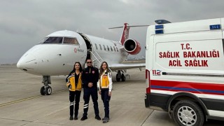 Hava Ambulansıyla Başarılı Hasta Nakli Gerçekleştirildi