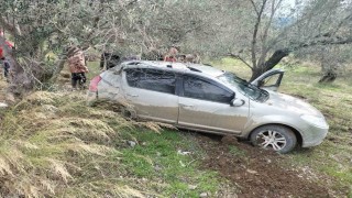 Havran Çamdibi Mahallesinde trafik kazası: 2 yaralı