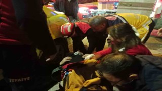 Iğdırda sıkışmalı trafik kazası