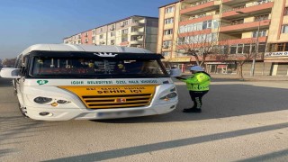 Iğdırda trafik denetimleri