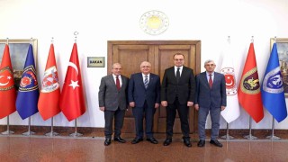 İhlas Medyadan Milli Savunma Bakanı Gülere ziyaret