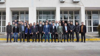İl Özel İdaresi personelinden kaymakam Dalana veda programı