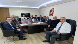 İlçe şefleri toplantısı Akhisarda yapıldı