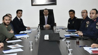 İlçede Asayiş ve Güvenlik Toplantısı Yapıldı