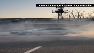 İnegölde drift atan ehliyetsiz sürücüye ceza