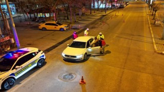 Ispartada trafik ve asayiş denetiminde 7 araç trafikten men edildi