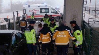 İstanbul - Edirne gişelerinde kaza: 3 yaralı