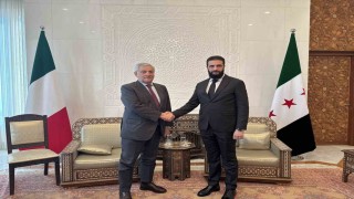 İtalya Dışişleri Bakanı Tajani, Suriyedeki yeni yönetimin lideri eş-Şara ile görüştü