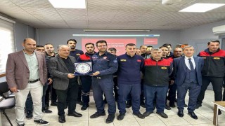 İtfaiye personeline baca yangınları eğitimi verildi