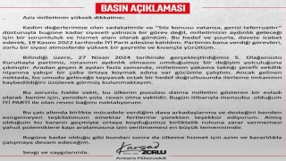 İYİ Parti Sözcüsü Zorlu partisinden istifa etti
