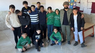 İzci Liderlerinden Hafız Öğrencilere Ziyaret