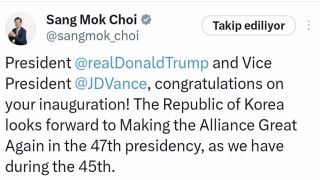 Japonya ve Güney Kore liderleri göreve başlayan ABD Başkanı Trumpı tebrik etti