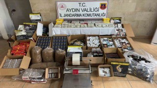 Kaçak sigara imalatına jandarma ekiplerinden ‘yakın takip