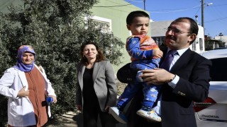 Kadirli Kaymakamı Erdinç Dolu ve Eşinden Hoşgeldin Bebek Ziyareti