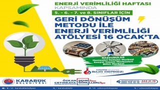 Karabük Belediyesinden öğrenciler için Enerji Verimliliği Atölyesi