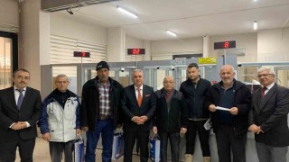Karamanda yeni yılın ilk vergisini ödeyenlere sürpriz