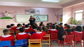 Karsta minik öğrencilere gıda güvenilirliği ve kişisel hijyen eğitimi verildi