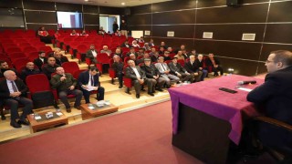 Kaymakam Baycar gazilerle bir araya gelip, sorun ve taleplerini dinledi