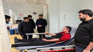 Kaymakam Bulut, yeni yıla görevi başındaki ekiplerle girdi